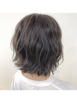ネオヘアー 京成曳舟店(NEO Hair) ミニボブ×ラベンダーカーキ