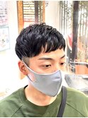ショートマッシュ＋フェード