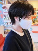 《RIP SOUL》暗染めブルージュ ベリーショート
