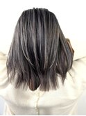 【LABEL】コントラストハイライトグレージュ
