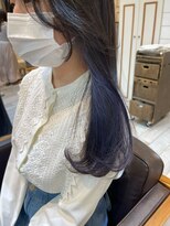 ネオリーブ アンド 渋谷店(Neolive &)&nbsp;【Neolive＆渋谷店】韓国風ダークパープルミディアムヘア