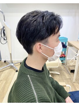 モリオフロムロンドン 松戸店(Morio from London) 【松戸　石山】ナチュラルセンターパート　ツーブロック