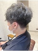 ツイストスパ♪マニッシュメンズショート♪