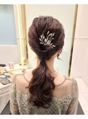 結婚式お呼ばれ～ローポニー～