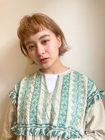 イオエ(ioe)&nbsp;似合わせカット/メルティカラー/ウェーブミディアム/着物