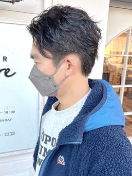 フェール(faire) ビジネスパーマ・七三スタイル