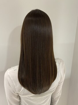 トッカ 中目黒店(tocca) TOKIOdeSINKA縮毛矯正+艶透明感カラーで叶ううる艶ロング