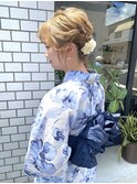 浴衣ヘアセット