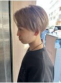 メンズ特化スタイリスト担当×メンズブリーチ×ホワイトベージュ