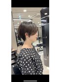 ハンサムショート/前髪あり