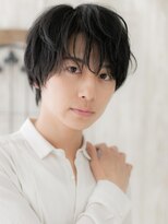 モッズヘア メン 上尾東口店(mod's hair men)&nbsp;前髪パーマの抜け感ルーズヘアで好感度◎束感ショートN上尾