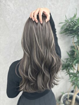 アルドーレ(Ardore) コントラスト極ハイライト☆グレーベージュ