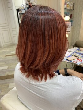 クロップ エス 湘南辻堂(crop es) 【cropes辻堂 斉藤】コーラルオレンジカラー