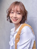 オーブヘアーアル 伊達店(AUBE HAIR aru)&nbsp;20代・30代_ミルクティーブラウン_ボブパーマ