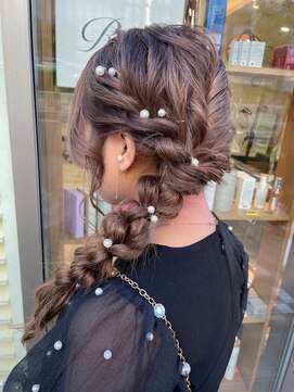 ネオリーブ アンド 渋谷店(Neolive &) カール/セミディ/シアーカラー/姫カット/渋谷