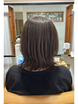 アドラーブル 松崎店(adorable) 【ハイライトカラー】【くびれボブ】【韓国風ヘア】