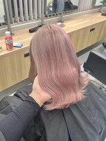 ペレ 渋谷(PELE)&nbsp;前髪/アンブレラカラー/こなれミディ/イメチェン/ウェーブパーマ