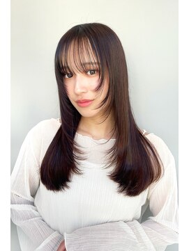 トリッカ シブヤ(TRICCA SHIBUYA) ロング/前髪/イメチェン/レイヤー/顔周り/髪質改善/艶髪