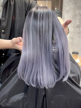 トリコ(torico) バレイヤージュ×ラベンダー