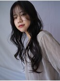 黒髪/ボブルフ/ネビージュ/小顔/ワンレン/水戸/髪質改善/前髪