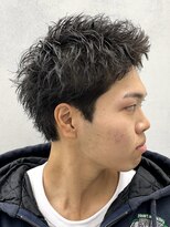 ルースト 西院店(ROOST)&nbsp;癖毛でも簡単にセットできるスパイキーショート