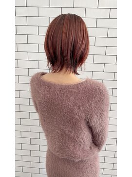 リール(THE RIRE.) ＊THE  RIRE.  チェリーレッド×ショートボブ＊