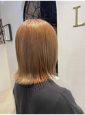 似合わせカット／フェミニンロング／メルティーカラー