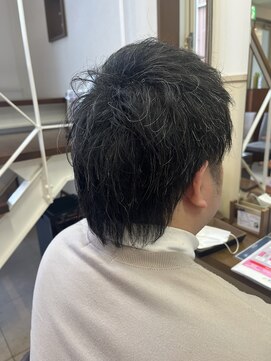 コアフィールフィス(COIFFURE fils) 《見附　今町》メンズ　ショート