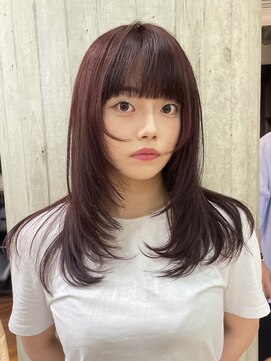 ダブミックス(DaB MIX) ブリーチ無しカラーボルドーカラーレッドカラー暖色カラー