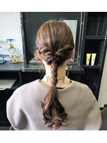 バカラ ヘアー 北花田(BAKARA HAIR)&nbsp;タイトおろしヘアアレンジ☆