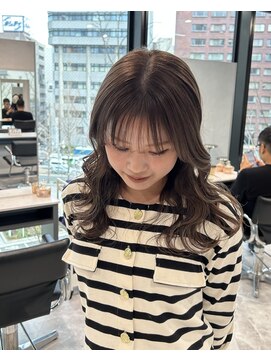 リアン バイ キートス(Lien by kiitos) ベージュカラー/ブラウンカラー/顔まわりカット