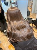 乾かすだけでキマる髪/馴染むハイトーンライトブラウン