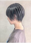 ホワイトグレージュデジタルパーマミニウルフ鶴ヶ峰HK68