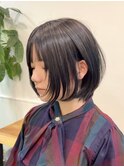 小顔可愛いレイヤーカット×アッシュカラー10代20代30代