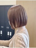 韓国ボブ前髪カット髪質改善銀座