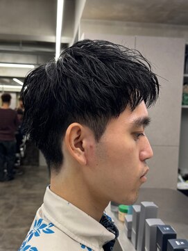 ニコ トウキョウ ロジック(nico TOKYO Logic) 刈り上げアップバングスパイキーショートパーマスパイラルパーマ