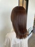 【髪質改善×エイジングケア】似合わせカット＋毛髪強化カラー