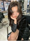 心斎橋/着物ヘア/大人ガーリー/ダークアッシュ/似合わせカット