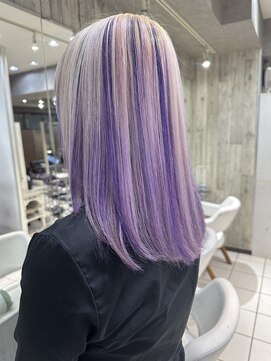 トムキャット(TOM CAT) ハイライト　グラデーションカラー　ラベンダー　パープル