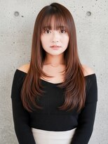 ニューヨークニューヨーク ピオレ姫路店(NYNY)&nbsp;レイヤーロング×明るめブラウンカラー