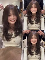 シュガー(Sugar)&nbsp;透明感カラー/ワンホンヘア/韓国ヘア/顔まわり/大阪/梅田