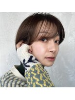 ドルセ(Dulce)&nbsp;ショート×似合わせカット×ダークアッシュ