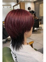 デイジー ウルフカット/ツートンカラー/ブリーチ