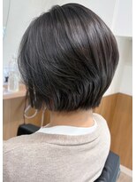 ラフテル(RAFTEL)&nbsp;【RAFTEL 鴨井】グレージュ×ショートボブ