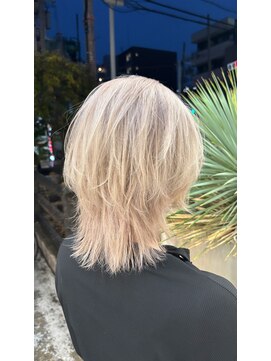 タイドヘア 茨木店(TIDE HAIR) ホワイトブロンド