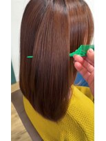 ヘアアトリエ ナイン(hair atelier nine)&nbsp;ヘッドスパ/チェリーレッド/ハイレイヤーウルフ/髪質改善/福島市