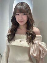 アールサロンアンジー 豊田大林(RrSALON angie)&nbsp;ブリーチなしダブルカラー＊透明感ミルクティーベージュ