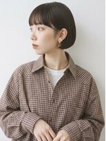キビト(kibito) 丸みショートボブミニボブワンレンボブ新宿若松河田20代30代40代