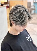 バレイヤージュ20代30代40代◎シャドールーツフェザーパーマ