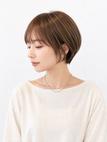 ウィールール 札幌店(WE RULE) 横顔美人な丸みショートボブ 小顔見えヘア